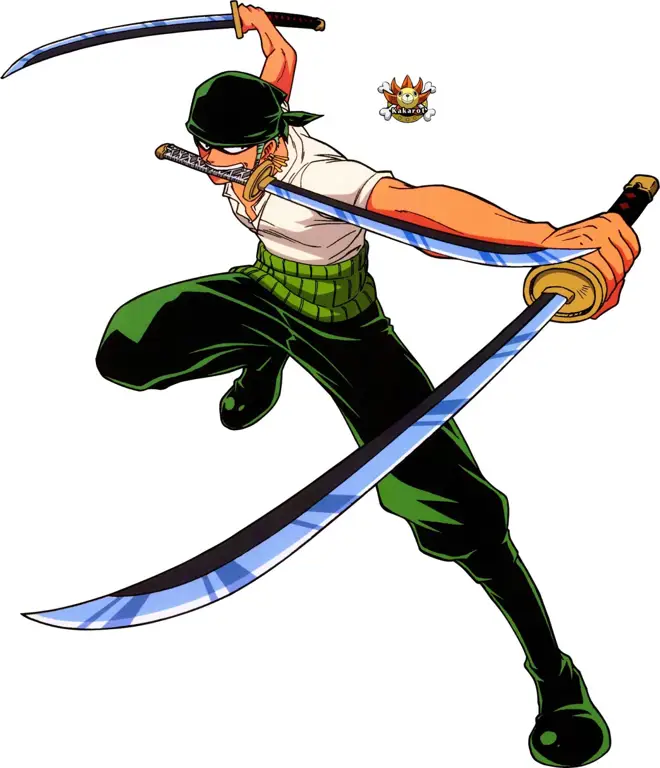 Gambar Roronoa Zoro dari One Piece