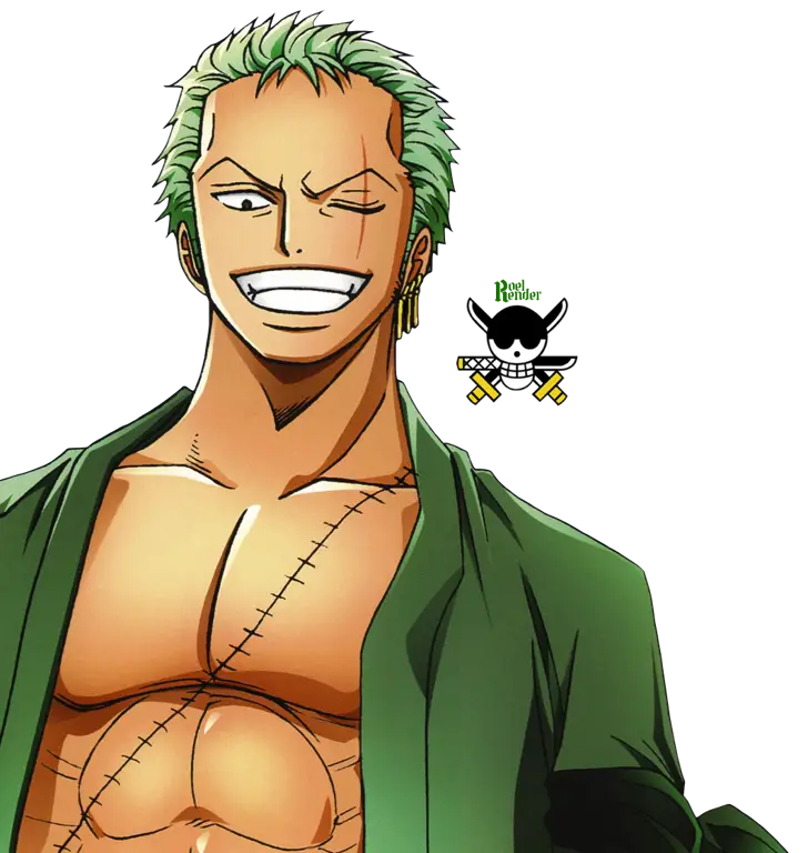 Gambar Roronoa Zoro dari One Piece