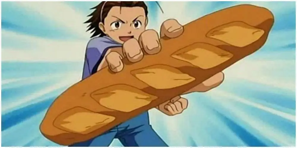 Gambar berbagai macam roti yang dibuat Kazuma Azuma dalam anime Yakitate!! Japan