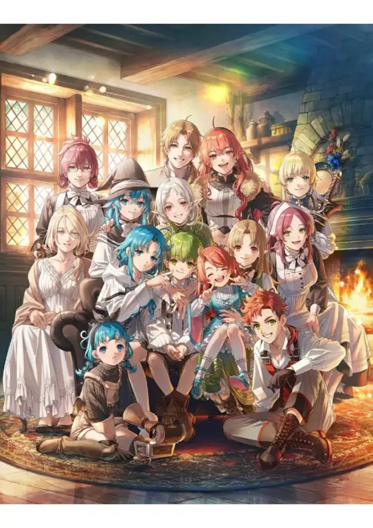 Gambar Rudeus dari Mushoku Tensei