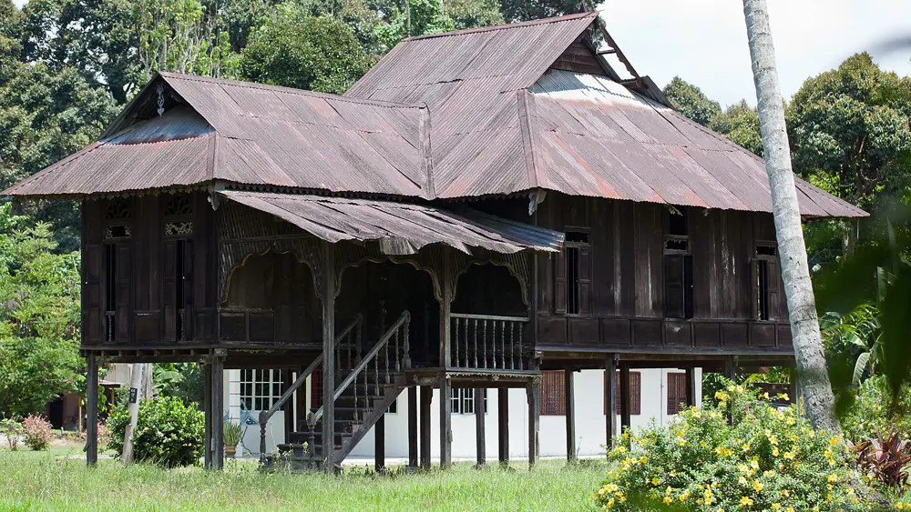 Rumah tradisional di Kecamatan Bandar Masilam