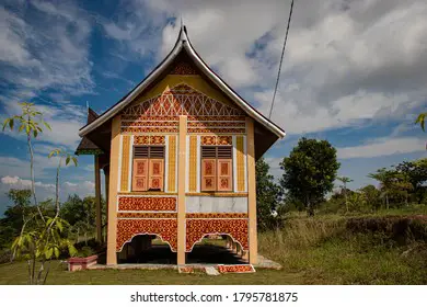 Rumah tradisional Melayu di Bandar Petalangan