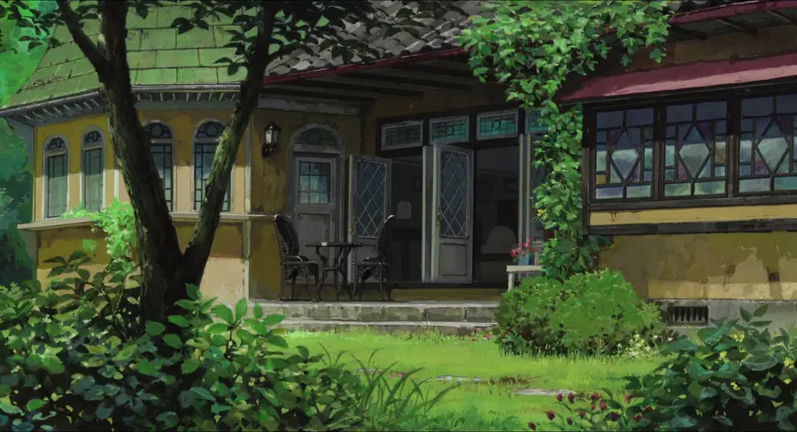Rumah mungil Arrietty Arrietty di rumahnya yang mungil