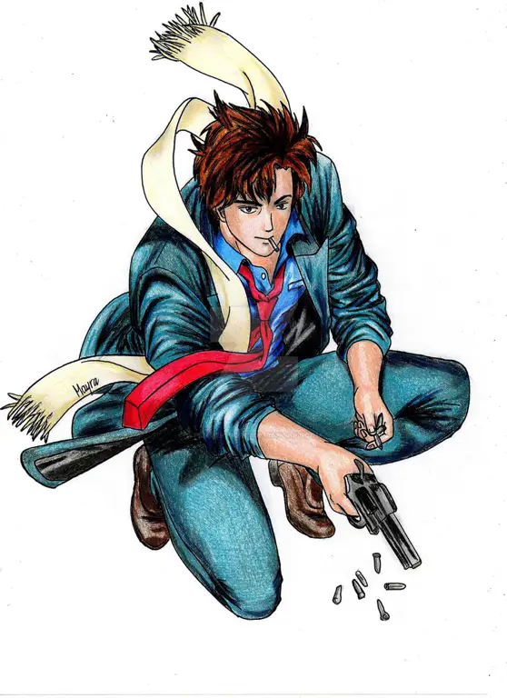 Ryo Saeba, karakter utama City Hunter