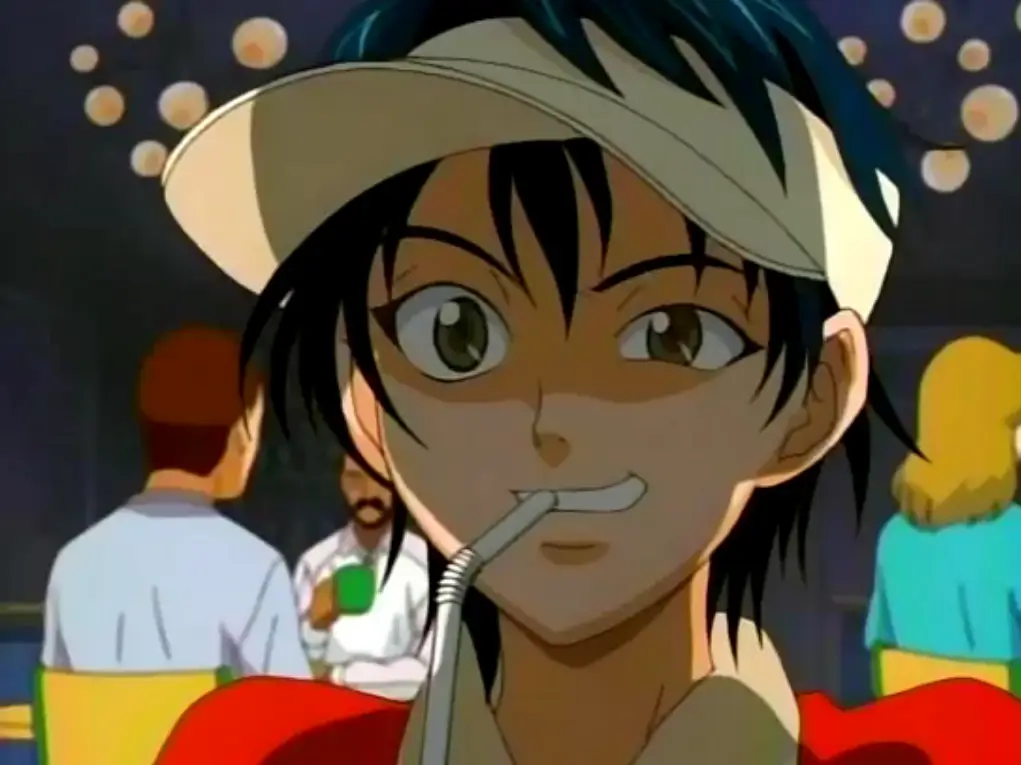 Gambar Ryoma Echizen dalam New Prince of Tennis