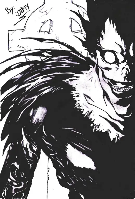 Gambar Ryuk, Shinigami dari Death Note