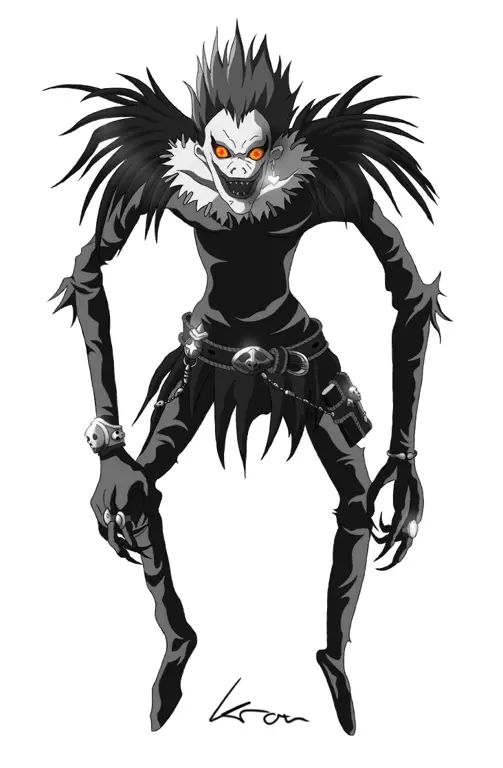 Gambar Ryuk, shinigami dari Death Note