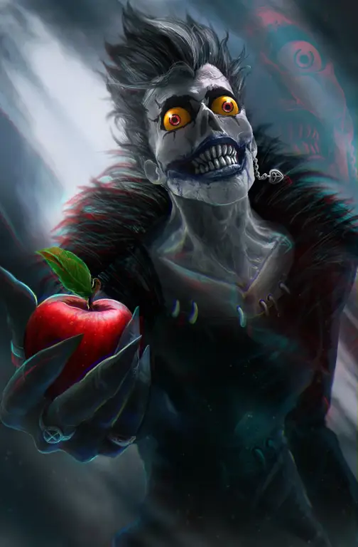 Gambar Ryuk, shinigami dalam Death Note