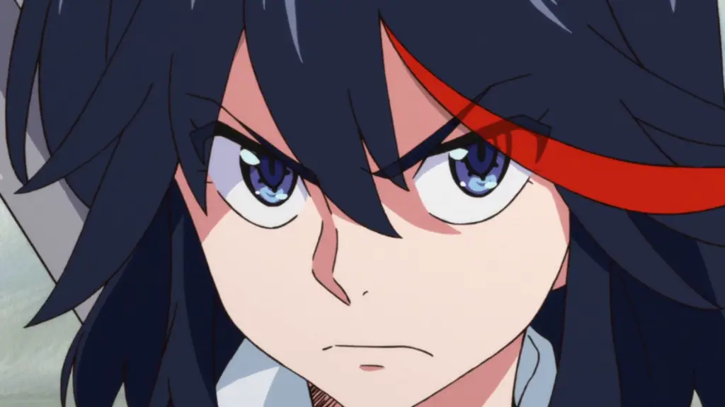 Gambar Ryuko Matoi, karakter utama dalam anime Kill la Kill