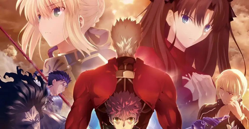 Gambar Saber dalam Fate Stay Night Unlimited Blade Works