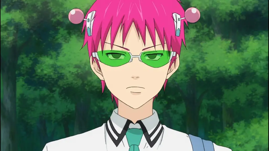 Gambar Saiki Kusuo, tokoh utama The Disastrous Life of Saiki K