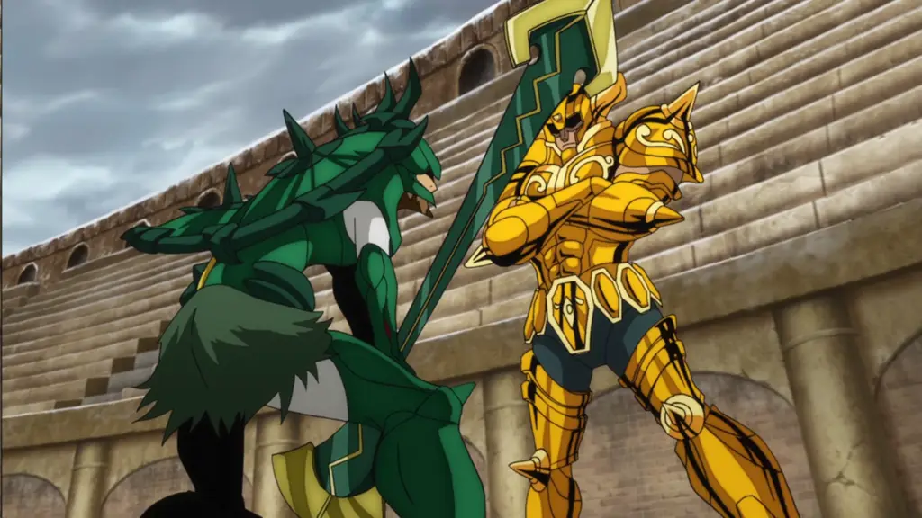 Adegan anime Saint Seiya Soul of Gold