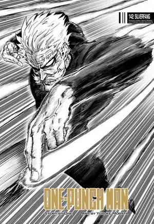 Gambar halaman manga One Punch Man chapter 142 yang menampilkan Saitama