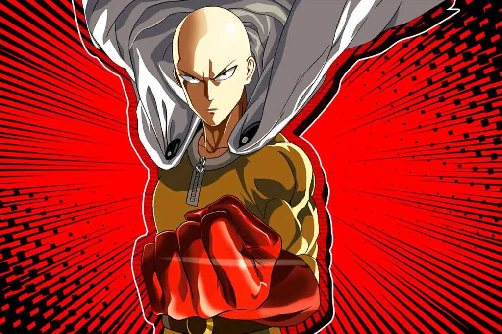 Gambar Saitama di One Punch Man Season 2