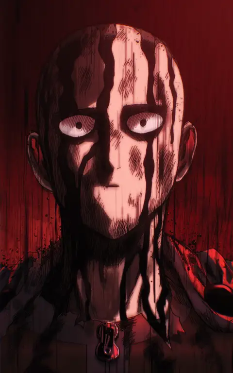 Gambar Saitama, tokoh utama One Punch Man