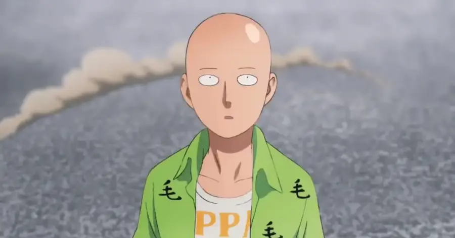 Gambar Saitama dari One Punch Man season 2