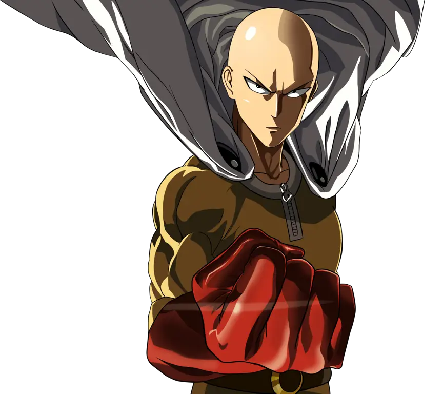 Gambar Saitama, tokoh utama One Punch Man