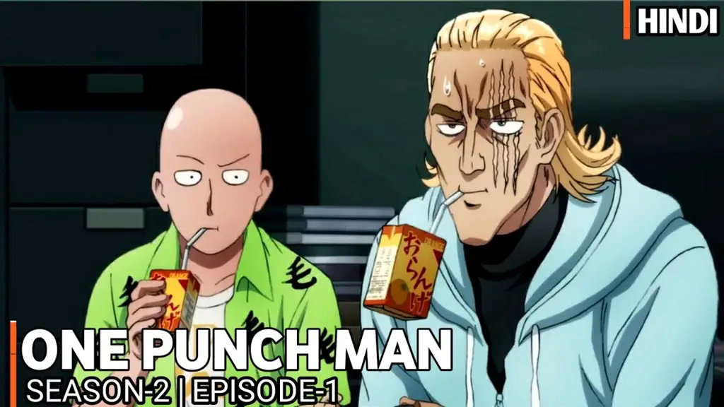 Saitama dalam One Punch Man season 2