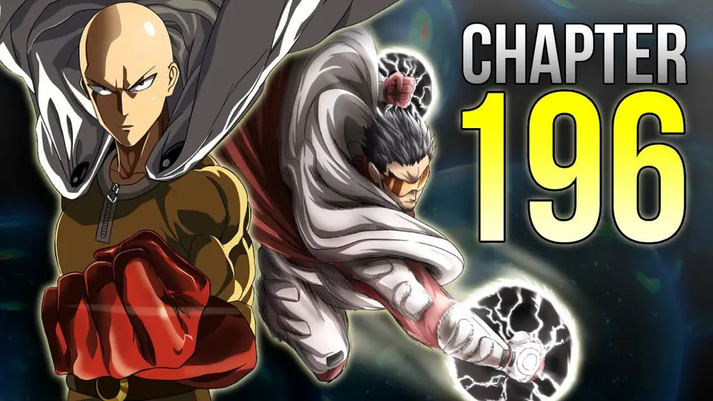 Gambar Saitama di One Punch-Man chapter 196