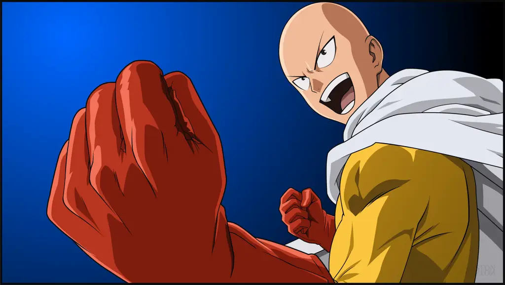 Gambar Saitama dari One Punch Man