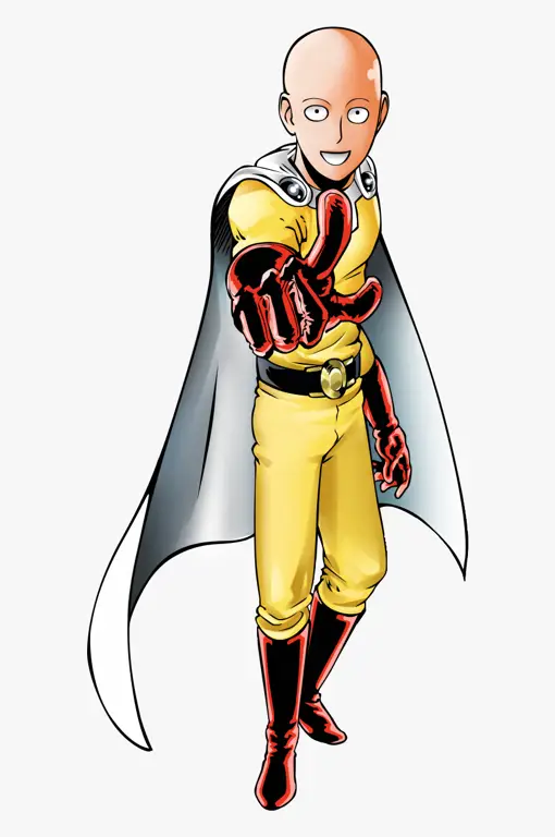 Gambar Saitama dari One Punch Man