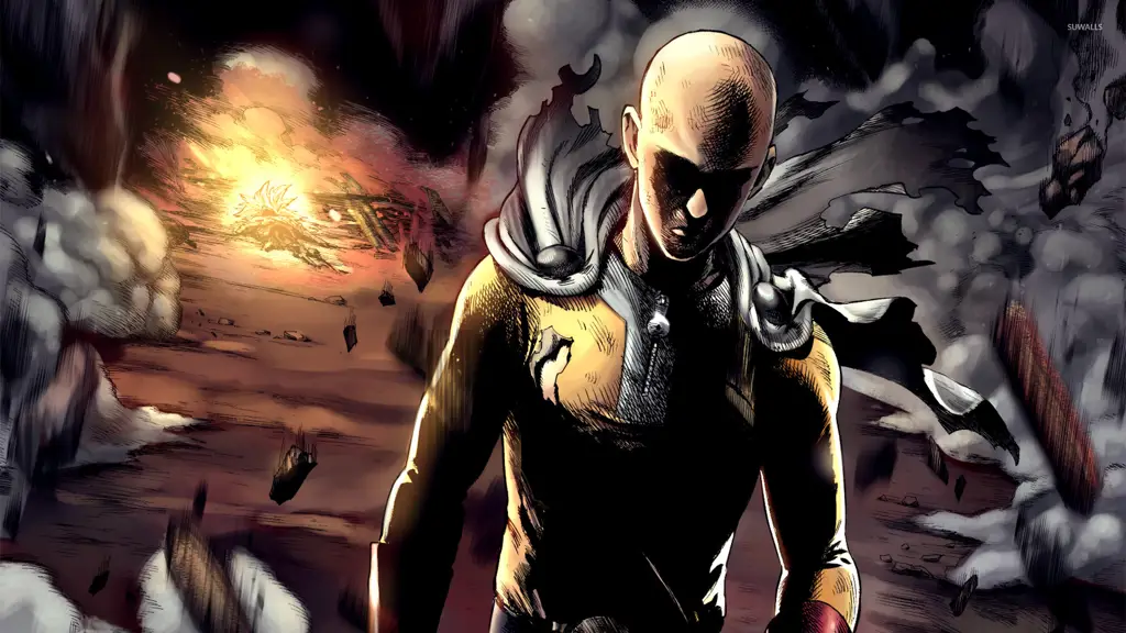 Saitama, Pahlawan Botak yang Kuat Gambar Saitama, karakter utama One Punch Man