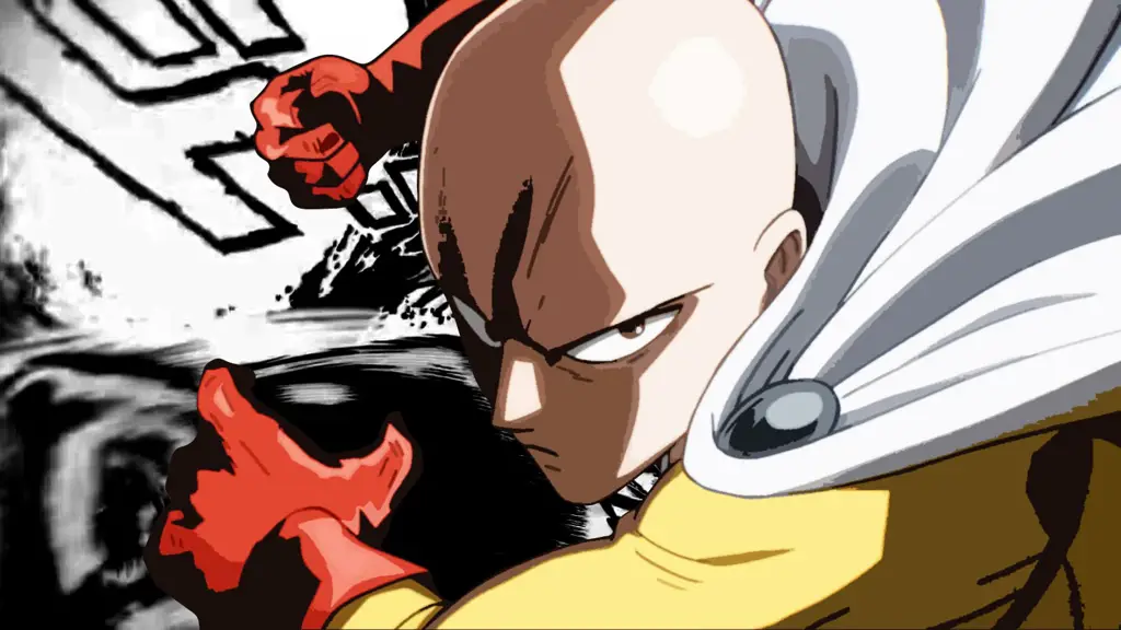 Gambar Saitama, karakter utama One Punch Man