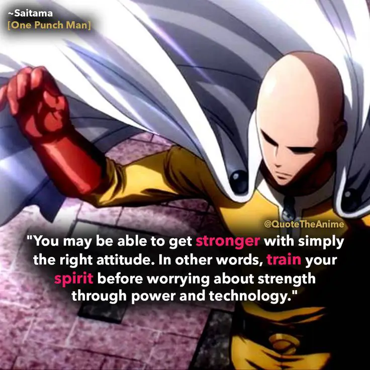 Gambar Saitama, karakter utama One Punch Man