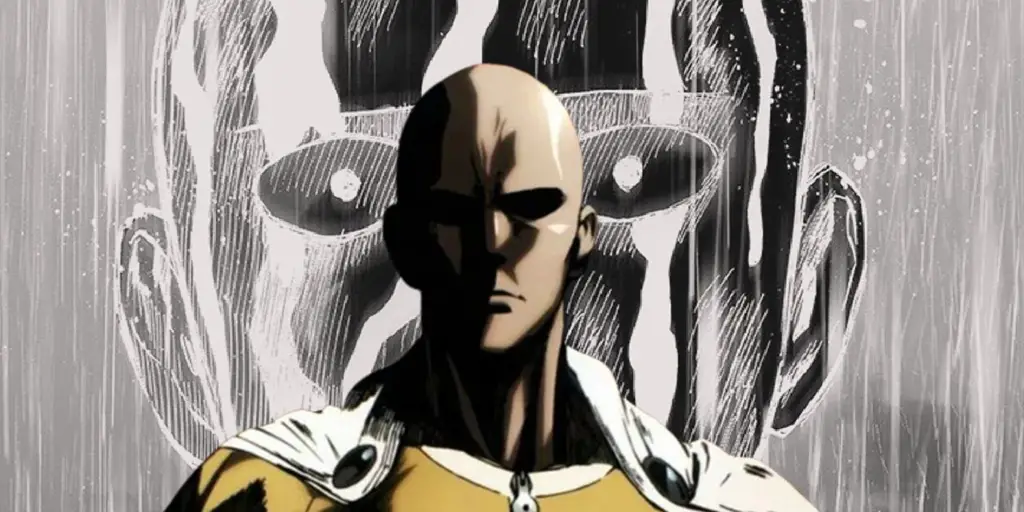 Gambar Saitama, karakter utama One Punch Man