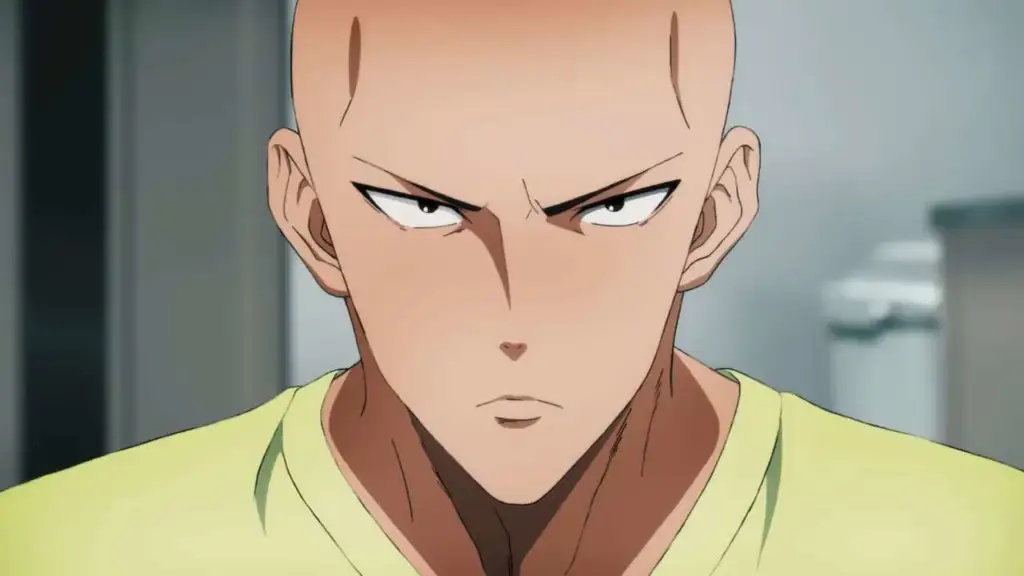 Gambar Saitama di One Punch Man Season 2