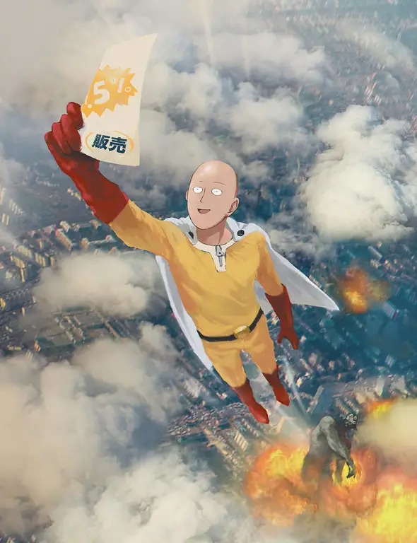 Saitama di One Punch Man