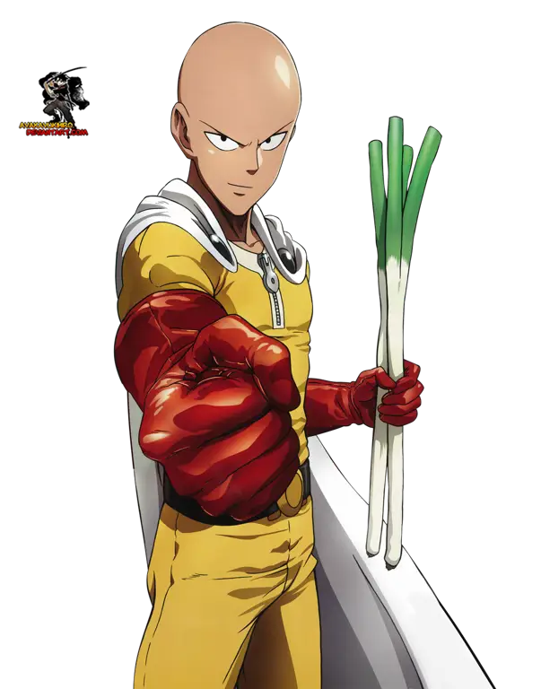 Gambar Saitama, karakter utama One Punch Man