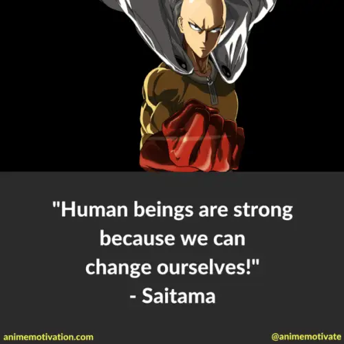 Saitama si manusia terkuat Gambar Saitama, tokoh utama One Punch Man