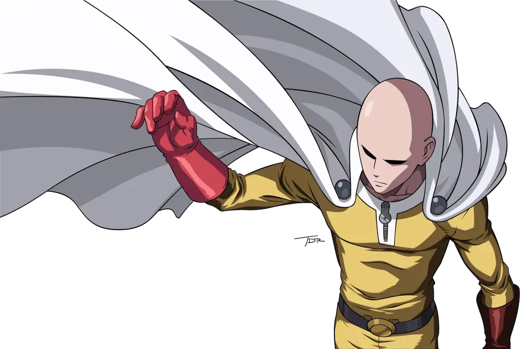 Gambar Saitama dari One Punch Man