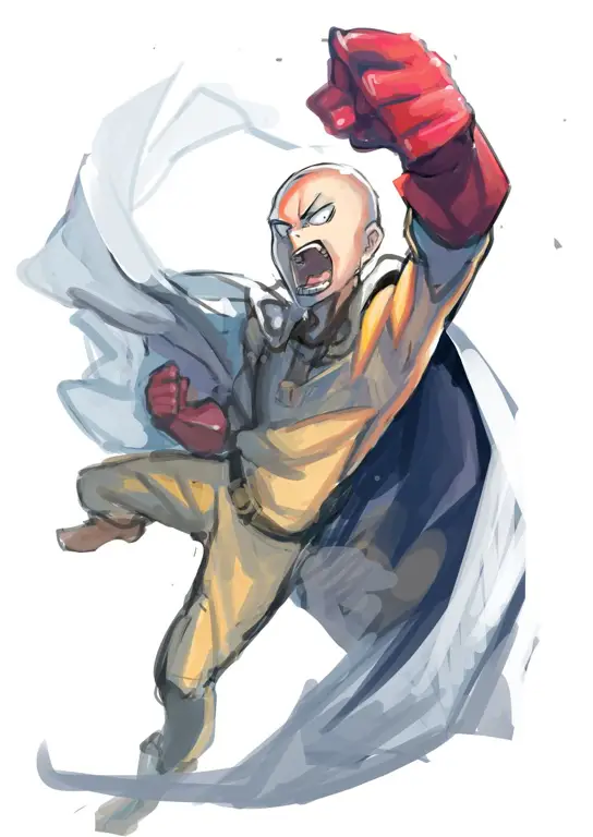 Saitama, karakter utama One Punch Man