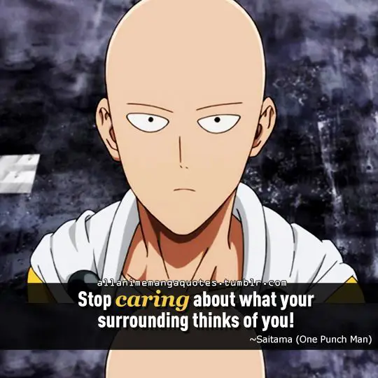 Gambar Saitama, karakter utama One Punch Man