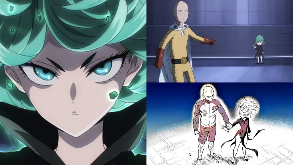 Saitama, tokoh utama One Punch Man, terlihat sedang bersiap untuk bertarung.