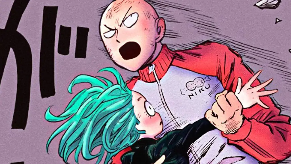 Gambar Saitama, karakter utama One Punch Man