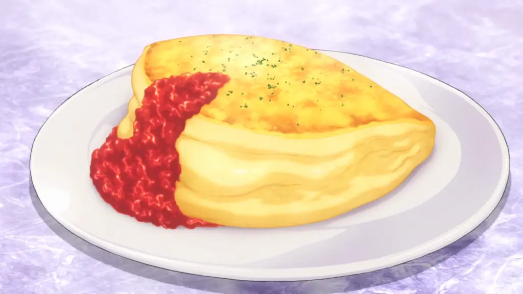 Gambar makanan lezat dari anime Shokugeki no Soma