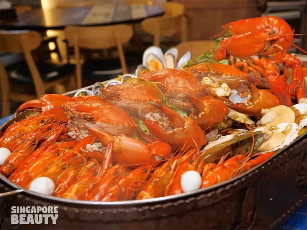 Seihun Buta Seafood yang lezat dan menggugah selera