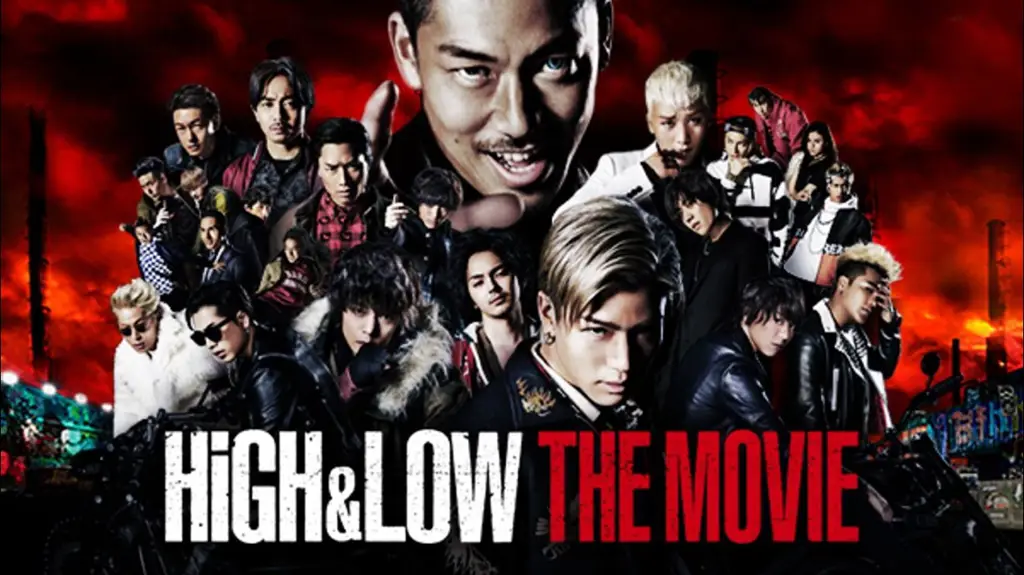 Adegan menegangkan dari film High and Low The Movie