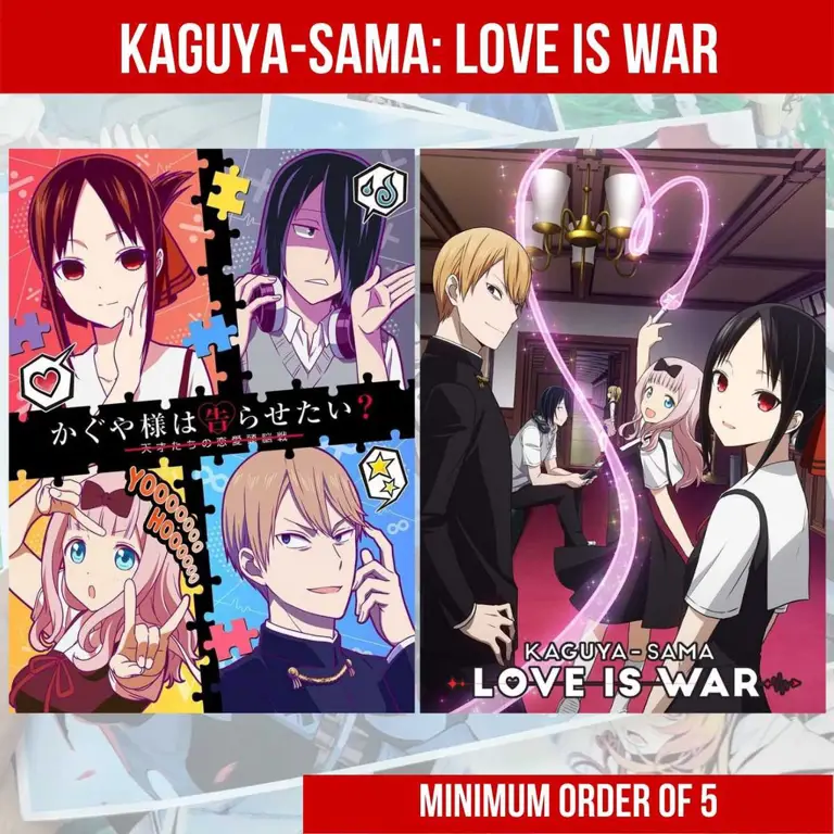 Poster Kaguya-sama: Love is War Season 1