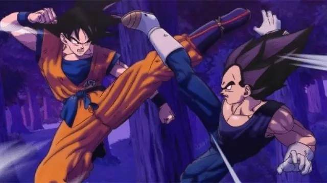 Adegan aksi seru dalam film Dragon Ball Super: Super Hero