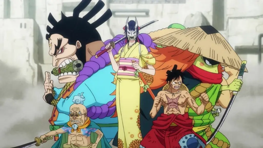 Cuplikan gambar dari One Piece Episode 1004