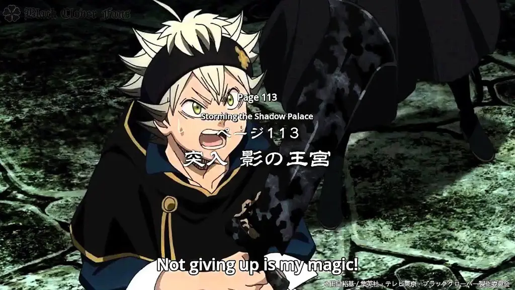 Cuplikan episode Black Clover