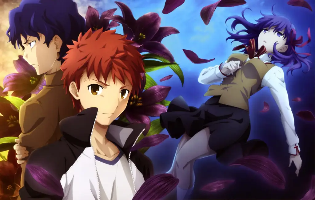 Sakura Matou dan Shirou Emiya dalam Fate Heaven's Feel