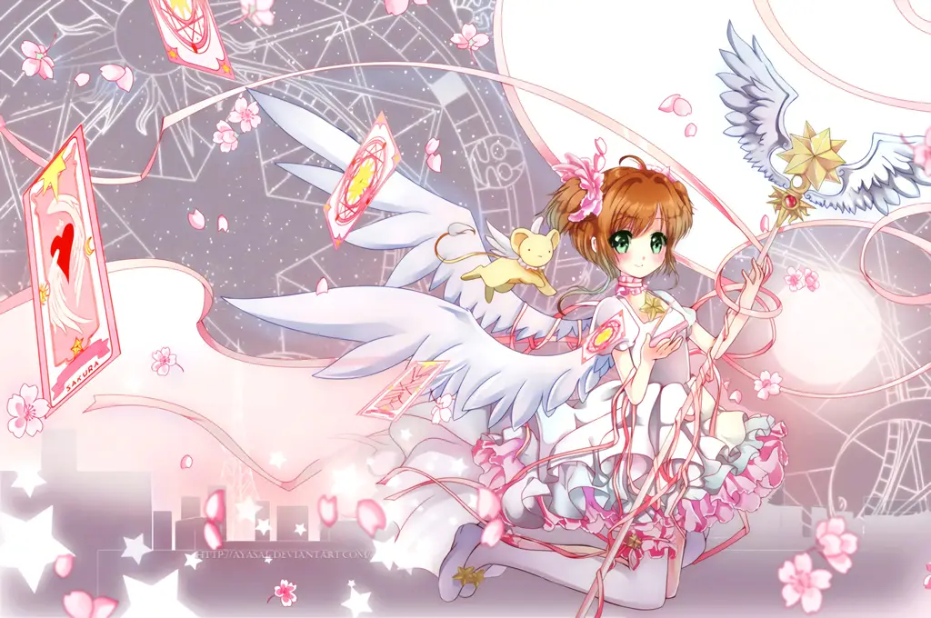 Gambar Sakura Kinomoto dari Cardcaptor Sakura