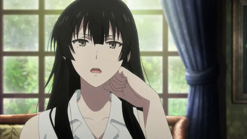 Gambar Sakurako Kujou, karakter utama dalam anime Sakurako-san no Ashimoto