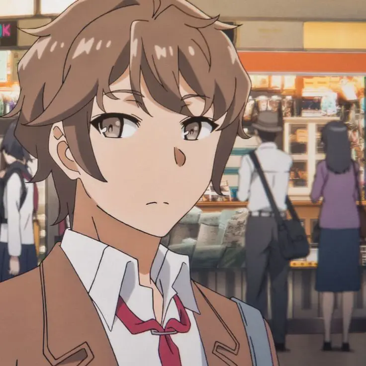 Gambar Sakuta Azusagawa dari Bunny Girl Senpai