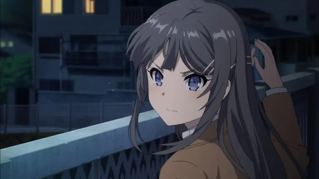 Gambar Sakuta dan Mai dari anime Seishun Buta Yarou wa Bunny Girl Senpai